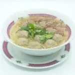 Soupe boeuf boulettes